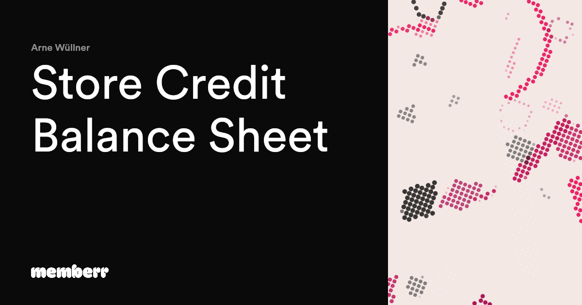 Store Credit in der Bilanz thumbnail